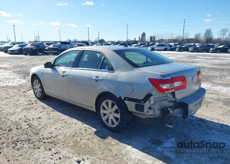 2009 Lincoln Mkz z USA, uszkodzony, nr VIN 3LNHM28T19R632581